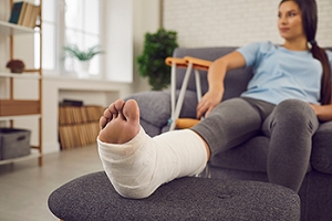 Recovery Process of an Ankle Avulsion Fracture